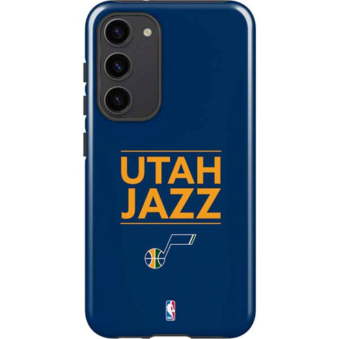 NBA Utah Jazz Standard - Black Galaxy S23 Plus Pro Case