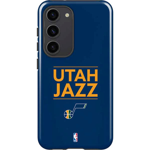 NBA Utah Jazz Standard - Black Galaxy S23 Pro Case