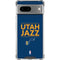 NBA Utah Jazz Standard - Black Google Pixel 7a Clear Case