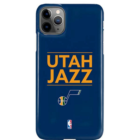 NBA Utah Jazz Standard - Black iPhone 11 Pro Max Lite Case