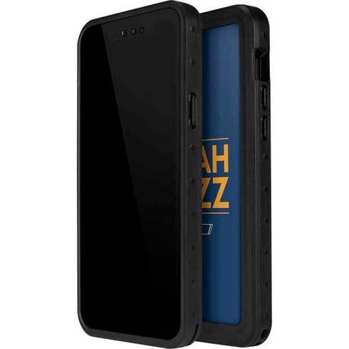 NBA Utah Jazz Standard - Black iPhone 12 Pro Waterproof Case