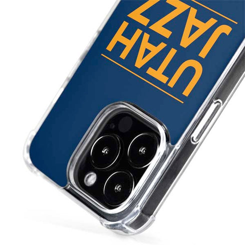 NBA Utah Jazz Standard - Black iPhone 13 Pro Max MagSafe Case