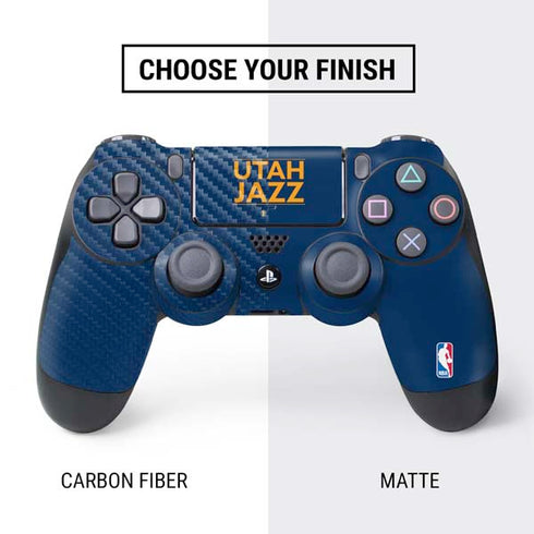 NBA Utah Jazz Standard - Black PS4 Controller Skin