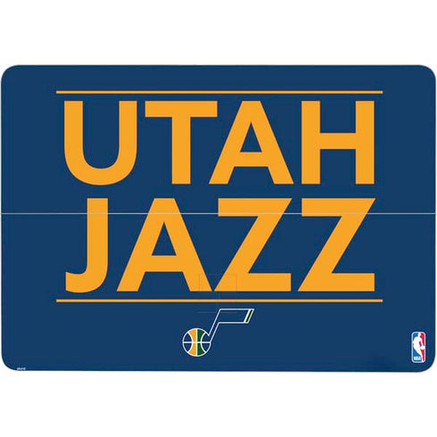 NBA Utah Jazz Standard - Black Surface Laptop Studio Skin
