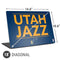 NBA Utah Jazz Standard - Black Universal Laptop 18in (14.6 x 10.6in) Skin