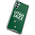 NBA Utah Jazz Standard - Yellow Galaxy A14 5G Clear Case