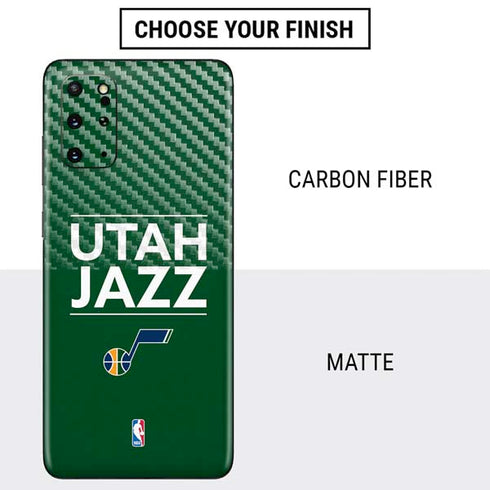 NBA Utah Jazz Standard - Yellow Galaxy S20 Plus Skin