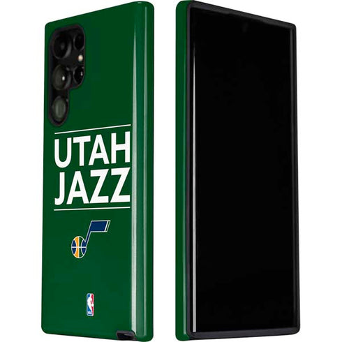 NBA Utah Jazz Standard - Yellow Galaxy S22 Ultra Pro Case
