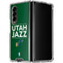 NBA Utah Jazz Standard - Yellow Galaxy Z Fold4 5G Clear Case