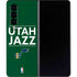 NBA Utah Jazz Standard - Yellow Galaxy Z Fold4 5G Skin