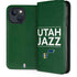 NBA Utah Jazz Standard - Yellow iPhone 13 Folio Case