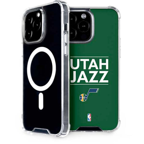 NBA Utah Jazz Standard - Yellow iPhone 13 Pro Max MagSafe Case