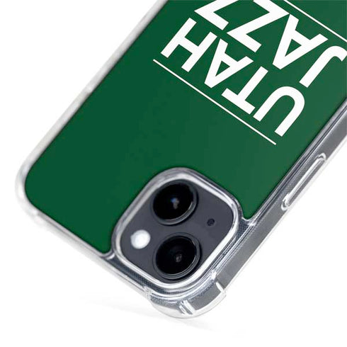 NBA Utah Jazz Standard - Yellow iPhone 15 MagSafe Case