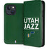 NBA Utah Jazz Standard - Yellow iPhone 14 Plus Folio Case