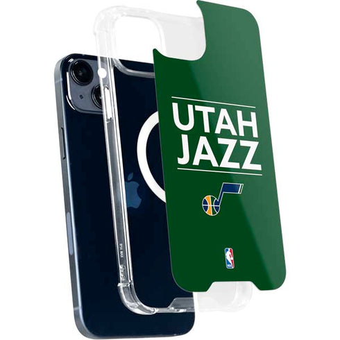 NBA Utah Jazz Standard - Yellow iPhone 15 Plus MagSafe Case