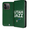 NBA Utah Jazz Standard - Yellow iPhone 14 Pro Folio Case