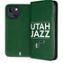 NBA Utah Jazz Standard - Yellow iPhone 15 Plus Folio Case