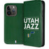 NBA Utah Jazz Standard - Yellow iPhone 15 Pro Folio Case