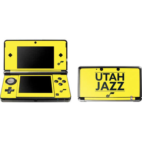 NBA Utah Jazz Standard - Yellow 3DS (2011) Skin