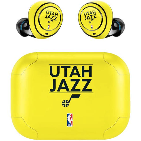 NBA Utah Jazz Standard - Yellow Amazon Echo Buds Skin