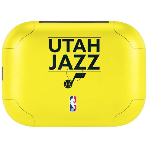 NBA Utah Jazz Standard - Yellow Amazon Echo Buds Skin