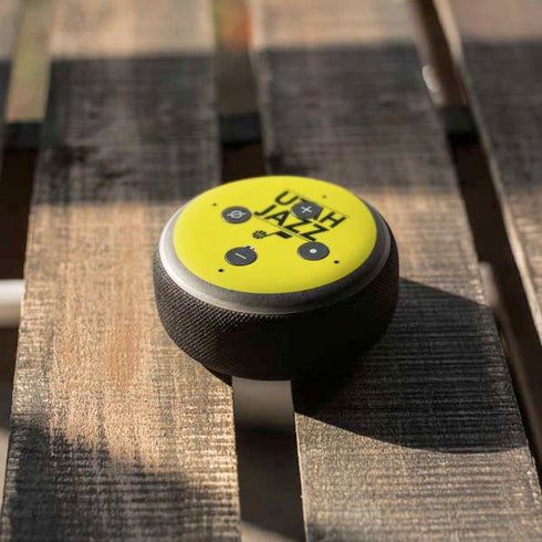 NBA Utah Jazz Standard - Yellow Amazon Echo Dot Skin