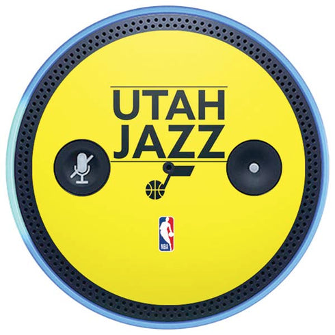 NBA Utah Jazz Standard - Yellow Amazon Echo Skin