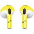 NBA Utah Jazz Standard - Yellow Apple AirPods (3rd Gen 2021) Skin