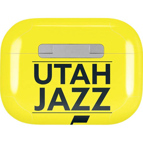 NBA Utah Jazz Standard - Yellow Apple AirPods Pro Skin