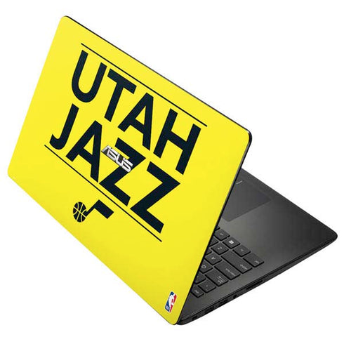 NBA Utah Jazz Standard - Yellow Asus X502CA 15.6 Skin