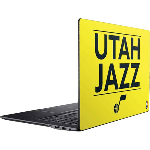 NBA Utah Jazz Standard - Yellow Ativ Book 9 (15.6in 2014) Skin