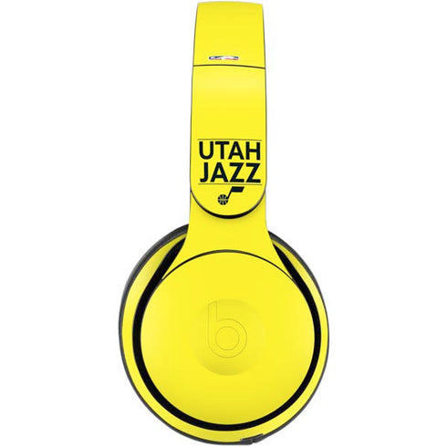 NBA Utah Jazz Standard - Yellow Beats Solo Pro Skin