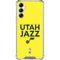 NBA Utah Jazz Standard - Yellow Gabb Phone 4 Clear Case