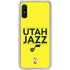 NBA Utah Jazz Standard - Yellow Galaxy A10e Clear Case