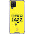 NBA Utah Jazz Standard - Yellow Galaxy A12 Clear Case