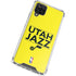 NBA Utah Jazz Standard - Yellow Galaxy A12 Clear Case
