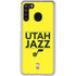 NBA Utah Jazz Standard - Yellow Galaxy A21 Clear Case