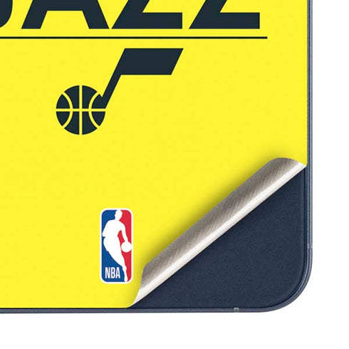 NBA Utah Jazz Standard - Yellow Galaxy A35 5G Skin