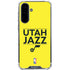 NBA Utah Jazz Standard - Yellow Galaxy A36 5G Clear Case