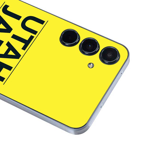 NBA Utah Jazz Standard - Yellow Galaxy A36 5G Skin