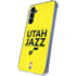 NBA Utah Jazz Standard - Yellow Galaxy A55 5G Clear Case