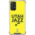NBA Utah Jazz Standard - Yellow Galaxy A72 5G Clear Case