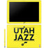 NBA Utah Jazz Standard - Yellow Galaxy Book 12in Skin