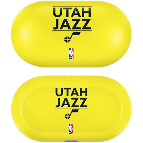 NBA Utah Jazz Standard - Yellow Galaxy Buds Plus Skin