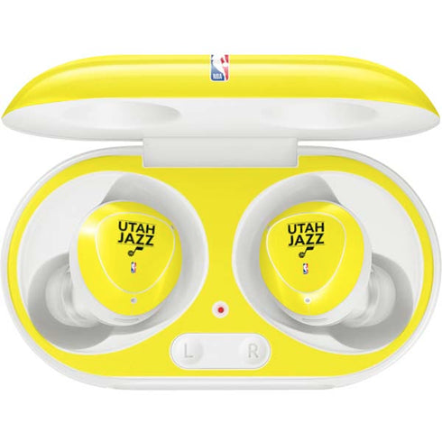 NBA Utah Jazz Standard - Yellow Galaxy Buds Plus Skin