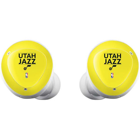 NBA Utah Jazz Standard - Yellow Galaxy Buds Plus Skin