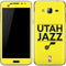 NBA Utah Jazz Standard - Yellow Galaxy J3 Skin