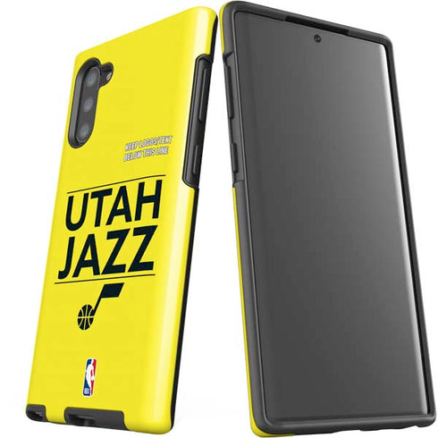 NBA Utah Jazz Standard - Yellow Galaxy Note 10 Pro Case