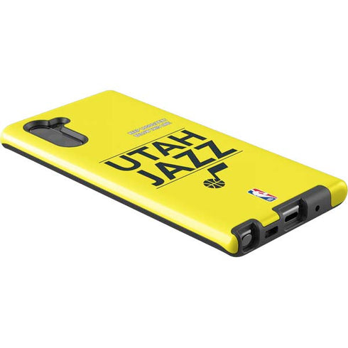 NBA Utah Jazz Standard - Yellow Galaxy Note 10 Pro Case