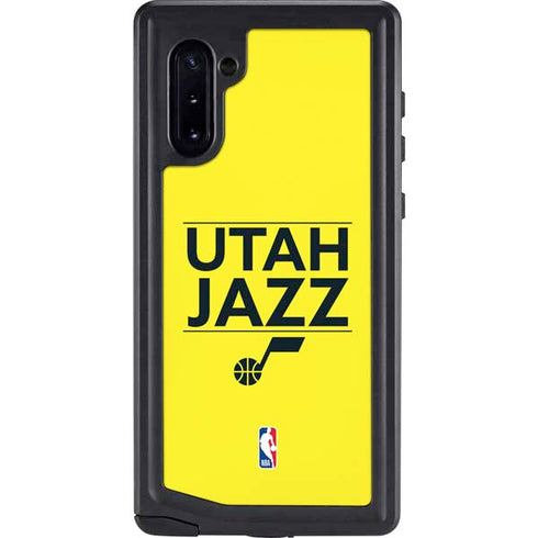 NBA Utah Jazz Standard - Yellow Galaxy Cases